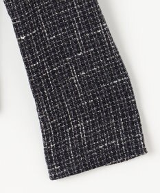 ANY ライトツイード ノーカラージャケット