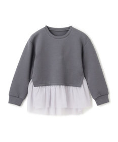 UNFILO 【110-150cm】BEAUTY FORM JERSEY ペプラムスウェット