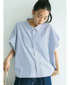 CRAFT STANDARD BOUTIQUE ステンサイドソリッドストライプブラウス2