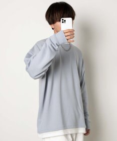 WEGO フェイクレイヤードプルオーバー