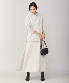 ICB L 【WEB限定カラーあり】ミルドウール ニットスカート