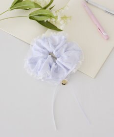 Maison de FLEUR すずらんプリントシュシュ