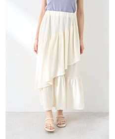 earth music&ecology カットティアードスカート