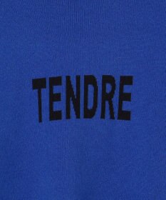 UNFILO 【新色追加】スウェットライク ロゴニット