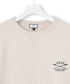 J.PRESS YORK STREET 【UNISEX】YALE刺繍クルーネックプルオーバー