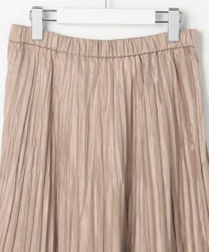 J.PRESS LADIES L ライトマイクロスエード プリーツ スカート