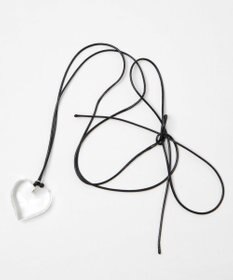 WEGO LBIGハートリボンネックレス