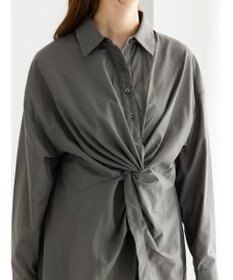 Te chichi ツイストデザインシャツ《2025Autumn catalog vol.2 item》