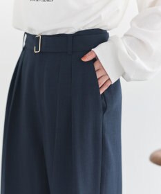 earth music&ecology 【予約】アソートツータックベルトパンツ