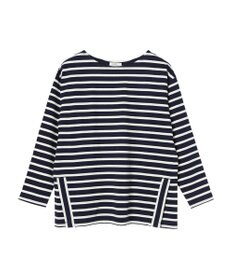 earth music&ecology ボーダーカットソーチュニック