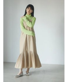 Green Parks ａ．裾プリーツキャミワンピース