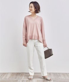 UNFILO 【ストレッチ/洗える】出会えるパンツ テーパード