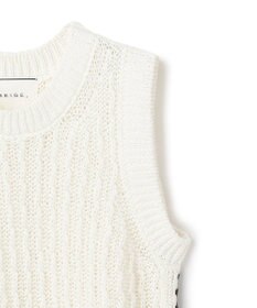 BEIGE， ATACAM / テープヤーン ノースリーブニット