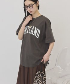 AMERICAN HOLIC PORTLAND裾ラウンドTシャツ