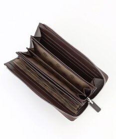 J.PRESS MEN 【MORPHO×J.PRESS】オーセンティックレジメンタル ハニーセル長財布(Ｌ字ラウンドファスナー)