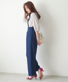 Feroux 【2WAY】ハイウエストデニム パンツ