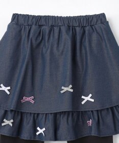 ANY KIDS デニム ニット スカッツ