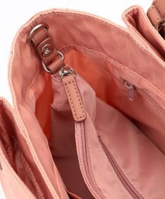 Y'SACCS ポーチ付きドットジャカードトート