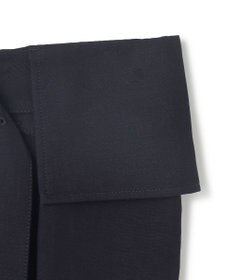 BEIGE， 【洗える】BERNARD / リネンワイドポケット付きラップベルト