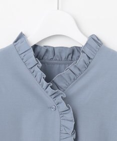 Feroux 【洗える】フリルシャツ ブラウス