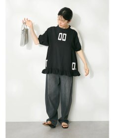 CRAFT STANDARD BOUTIQUE 接触冷感/UVカット/レースライン入りチュニック