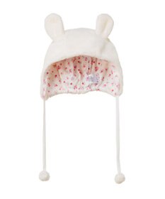 MIKI HOUSE HOT BISCUITS 【ミキハウス】【44-50cm】 マイクロファー フード