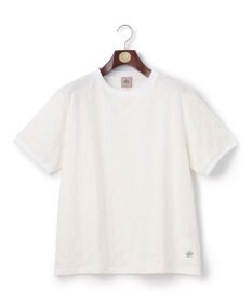 J.PRESS MEN ブロックリンクス クルーネック Tシャツ