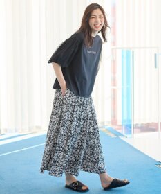 ANY 【洗濯機可/接触冷感/UVケア】エニィファンクションバルーンスリーブTシャツ