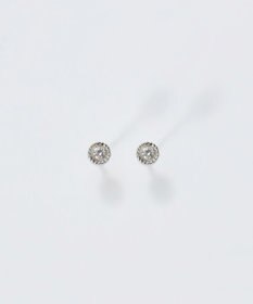 Phoebe 【金属アレルギー対応】プチシャイニングピアス　シルバー/サージカルステンレス