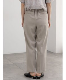 Te chichi フロントZIPリネンライクテーパードパンツ(セットアップ可)