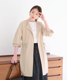 ANY 【UVケア・接触冷感・洗濯機可】ドロストピケ カーディガン