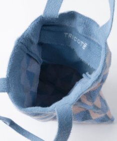 TRICOTE シャギーブロックトート