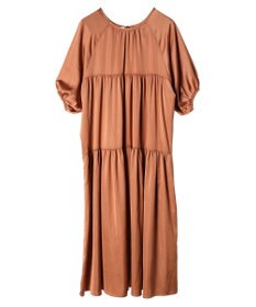 Green Parks armonia．ティアード切り替えワンピース