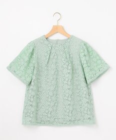 組曲 フラワーレース ブラウス