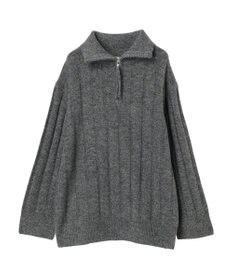 Green Parks ・Ｐｅｔｉｔ　Ｆｌｅｕｒ　ハーフＺＩＰニット