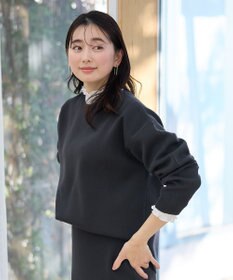 ANY ミラノリブニットプルオーバー