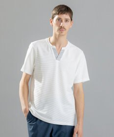 JOSEPH HOMME タックリップルジャージー　キーネック