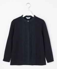 J.PRESS LADIES S レースコンビ ボウタイ カットソー