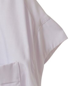 CRAFT STANDARD BOUTIQUE バンドカラーサイドドロストシャツ