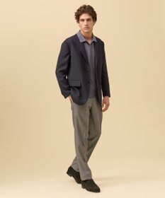 J.PRESS MEN 【SHACKET】ブラックウォッチ サマーダブルフェイス ジャケット