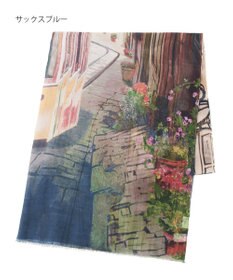 MOONBAT Hanato(ハナト) コットンシルクビッグストール／70×175cm