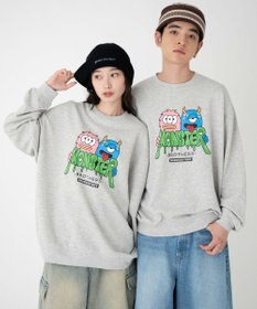 WEGO 【ユニセックス着用ITEM/SMLサイズ展開】アソートグラフィックプルオーバー
