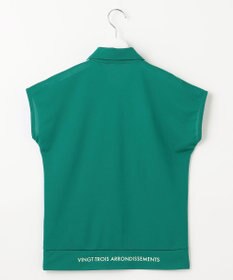 23区GOLF 【WOMEN】【吸水速乾/UVカット】メッシュフレンチポロシャツ