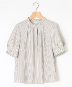 組曲 ライトデシンフリル襟 ブラウス