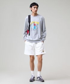 J.PRESS MEN 【AaronChang】【UNISEX】プリントロングスリーブ Tシャツ