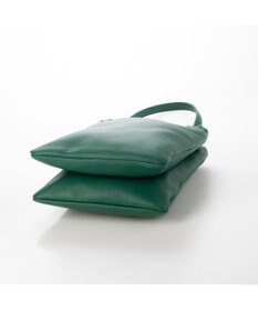 UNBILLION perche 牛革ソフト3層かがり2wayショルダーバッグ