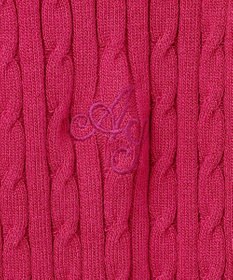 ANY SIS L ケーブルニット カーディガン