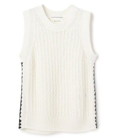 BEIGE， ATACAM / テープヤーン ノースリーブニット