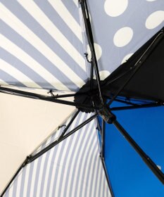 +RING 【UVカット90%以上】【数量限定】レディース向け  折傘 55cm NVY T1235