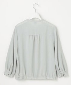 J.PRESS LADIES L 【WEB限定・洗える】ボイルドワッシャー ブルゾン